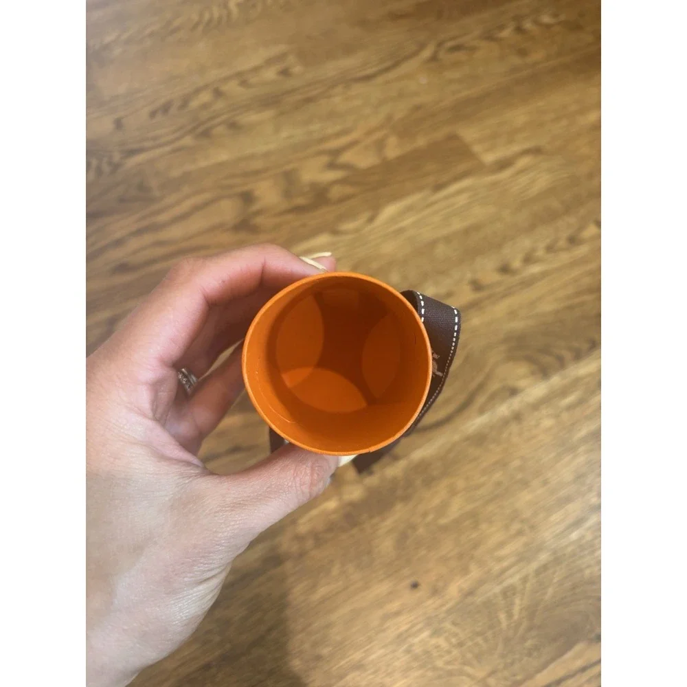 Hermes Authentic Empty Twilly Orange Box